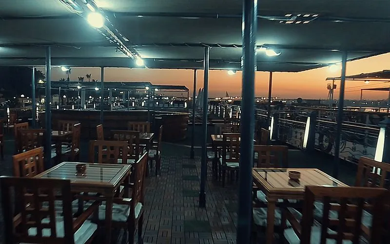 Sun deck of the Princess Sarah Nile Cruise Nile cruise